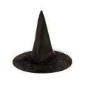 Шляпа Ведьмы черная с кристаллами