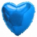 Шар фольга И18 Сердце Синий