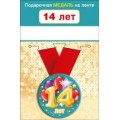 Медаль "14 Лет" 15.11.01647