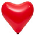 Шар Э12 Сердце/150 Стандарт Apple Red