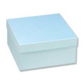 Коробка Квадрат Голубой (ПИН75)
