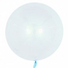 Шар Сфера 18"/46см 3D Deco Bubble Голубой кристалл