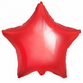 Шар фольга Р18 Звезда Красный