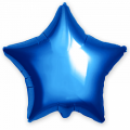 Шар фольга Р18 Звезда Синий