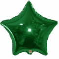 Шар фольга И18 Звезда Зеленый