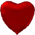 Шар фольга И4 Микро Сердце Красный