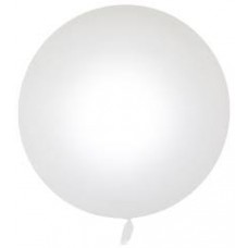 Шар Сфера 18"/46см 3D Deco Bubble Белый глянец