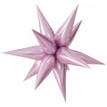 Шар Звезда составная 25"/66см 3D Розовый