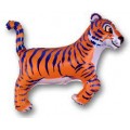 Шар фольга И14 Мини фигура Тигр синий