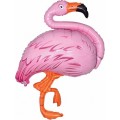 Шар фольга И14 Мини фигура Фламинго