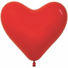 Шар S12 Сердце Красный