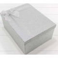 Коробка Прямоугольник "Блеск" Серебро