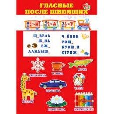 Плакат "Гласные после шипящих"