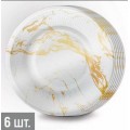 Набор тарелок "Белый мрамор"