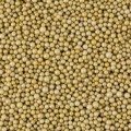 Конфетти Шарики пенопласт, Золото, Металлик, 2-4мм, 10гр ДБ